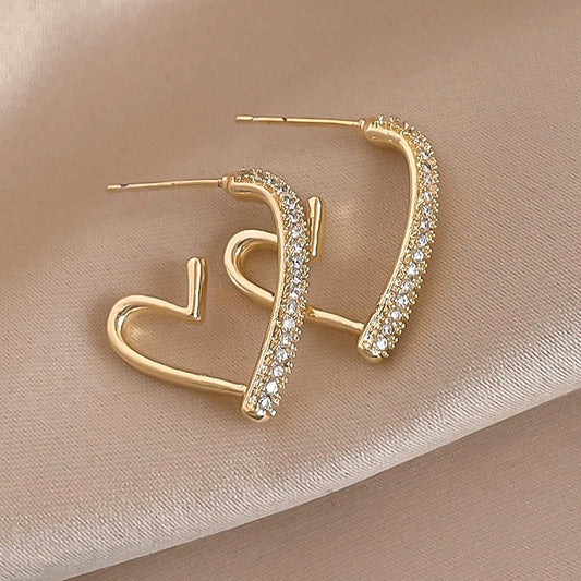 Love Heart – Trendiga Hjärtörhängen
